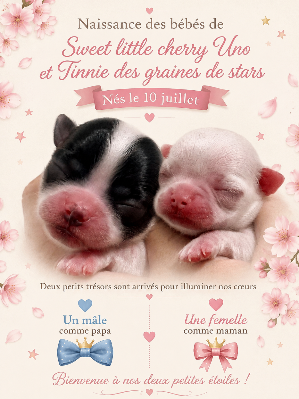Chiot Chihuahua Sweet Little Cherry